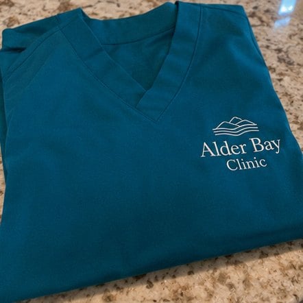 Custom printed scrubs in bulk