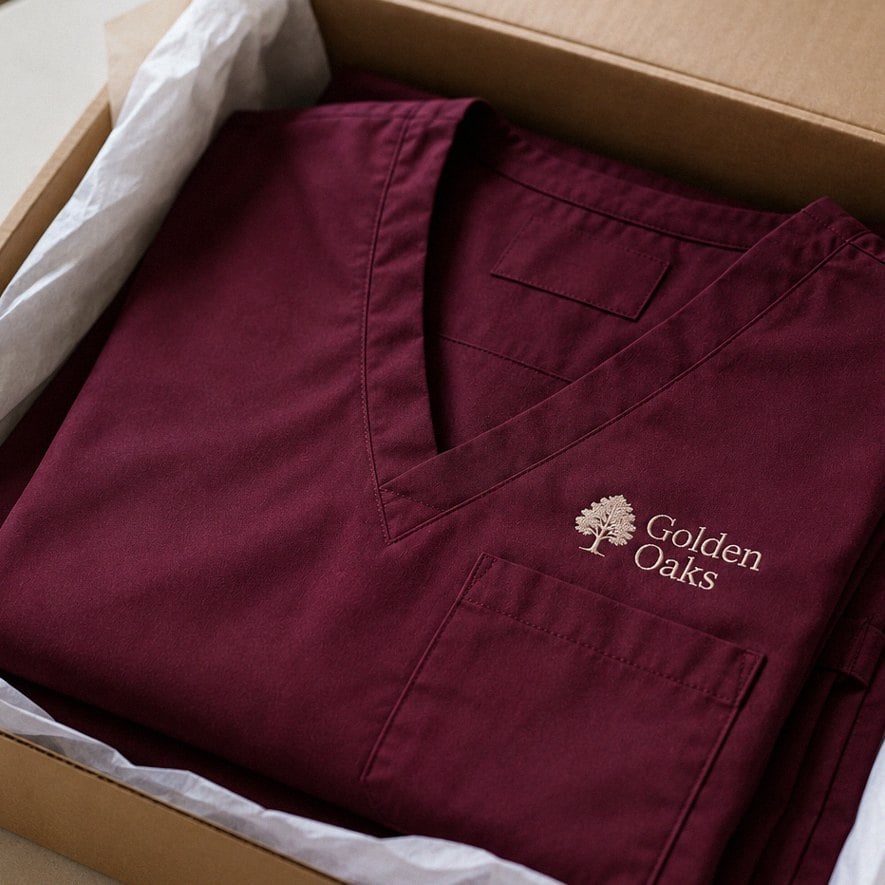 Customized scrubs for nursing schools and programs